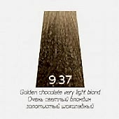 Краска для волос  Luxor Graffito Professional 9.37 очень светлый блондин золотистый шоколадный 100 мл - site41.local - Алматы