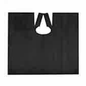 Пеньюар для парикмахеров полиэтилен Черный 160*100 50 шт. - site41.local - Алматы