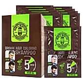 Шампунь окрашивающий для волос MEN’S MASTER Коричневый 1 шт. 25 мл - site41.local - Алматы