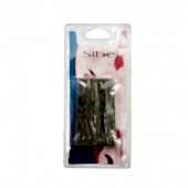 Шпильки для волос черные волнистые 65мм с шариковыми наконечниками. - site41.local - Алматы