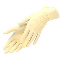 Перчатки для косметологии латексные прозрачн. 100 штук - site41.local - Алматы