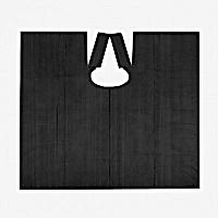 Пеньюар для парикмахеров полиэтилен Черный 160*100 50 шт. - site41.local - Алматы